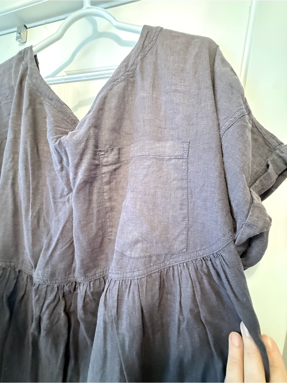 We the Free Moon City Top in Navy - Picture 3 of 6